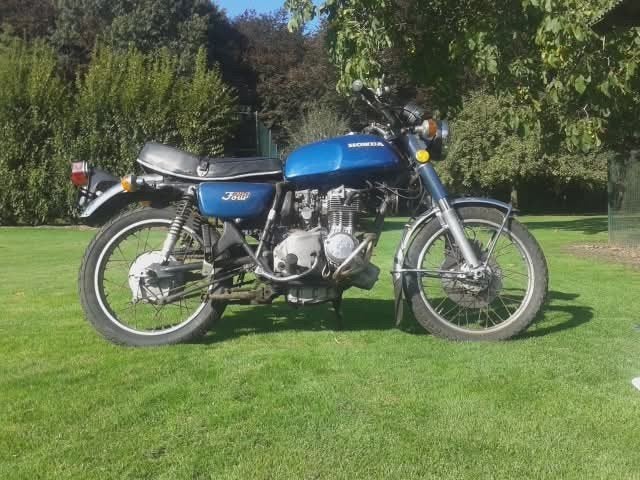 Projet de restauration de quatre motos anciennes Honda CB 35, Motos, Motos | Honda, Particulier, Enlèvement