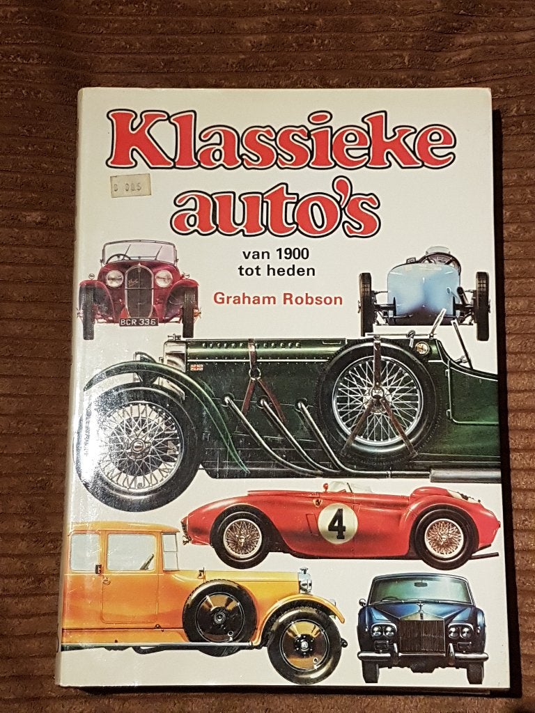 klassieke auto's boek, Ophalen, Zo goed als nieuw