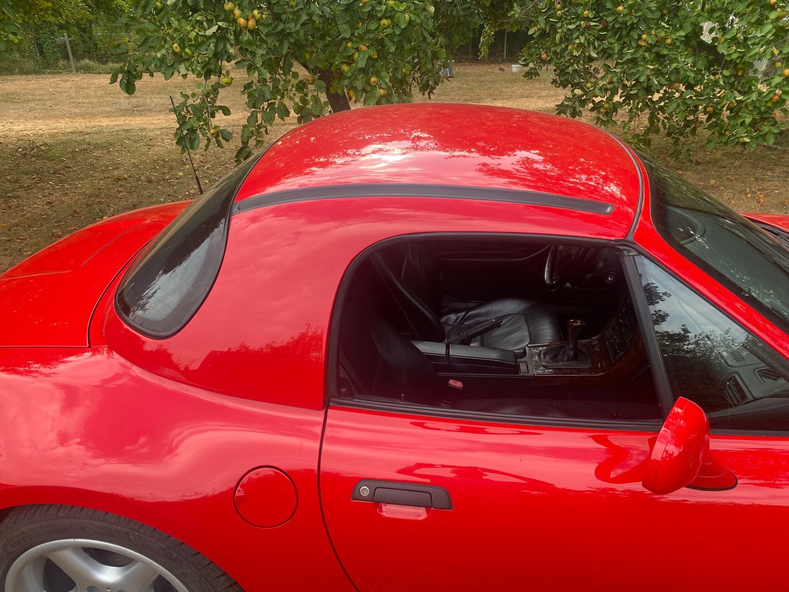 Hard-top BMW Z 3 rouge, Enlèvement, BMW