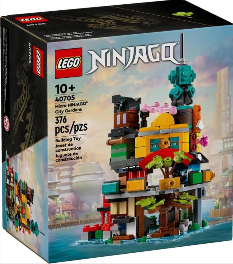 Lego Ninjago - Micro City Gardens (40705) (nieuw/sealed), Lego, Nieuw, Ophalen of Verzenden, Ninjago