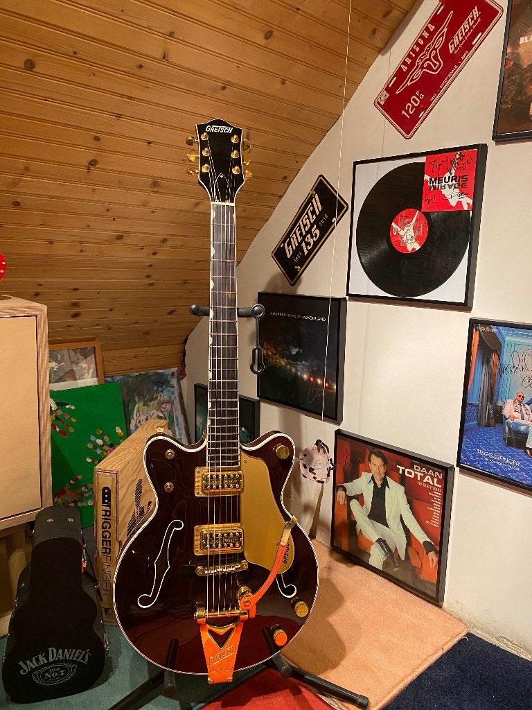Gretsch G6122-Jr in zéér goede staat, Muziek en Instrumenten, Ophalen, Zo goed als nieuw, Hollow body, Overige merken