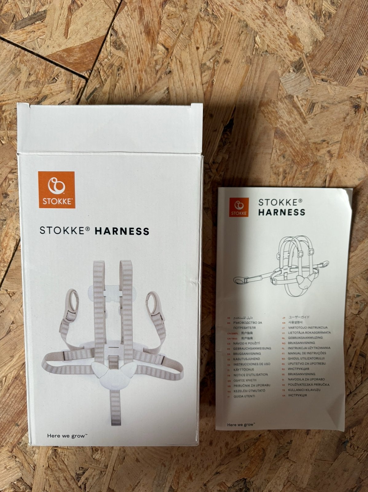 Stokke Harnas voor eetstoel Tripp Trapp Beige, Kinderen en Baby's, Ophalen, Zo goed als nieuw