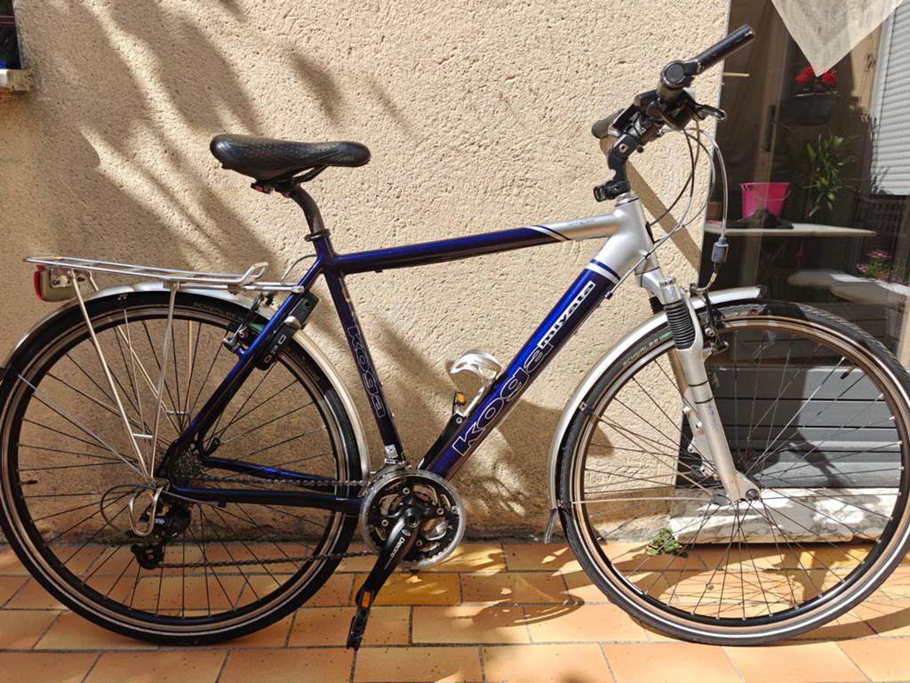 Koga terraliner herenfiets, Fietsen en Brommers, Ophalen, 28 inch, Gebruikt, Koga Miyata