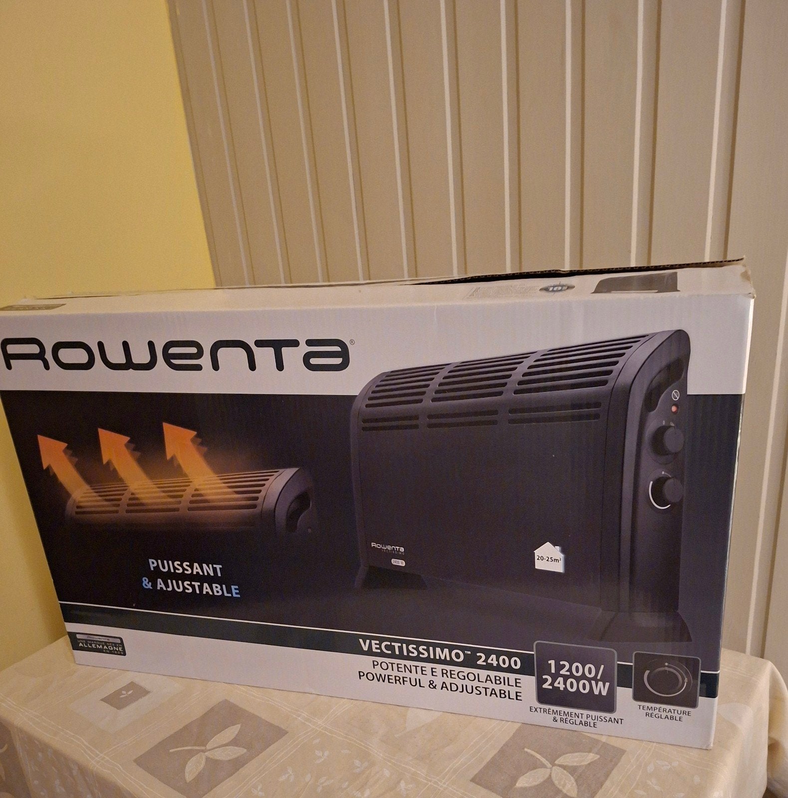 "ROWENTA"  Vectissimo kachel 2400 Turbo., Doe-het-zelf en Bouw, Verwarming en Radiatoren, Ophalen, Kachel