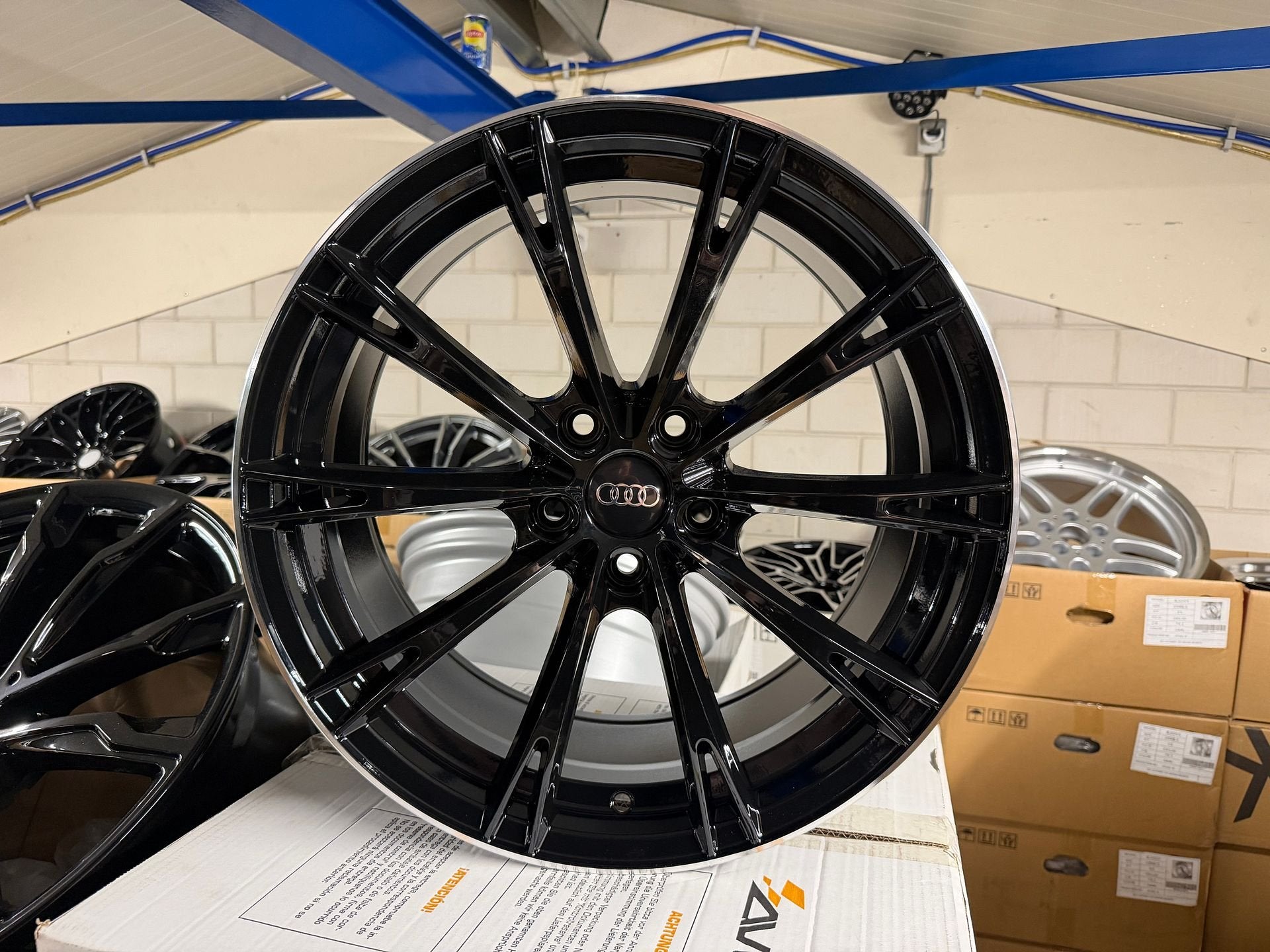 NIEUW 18inch Audi VW Seat NEW ABT Style Velgen 5x112, Auto-onderdelen, Banden en Velgen, 18 inch, -, -, Banden en Velgen
