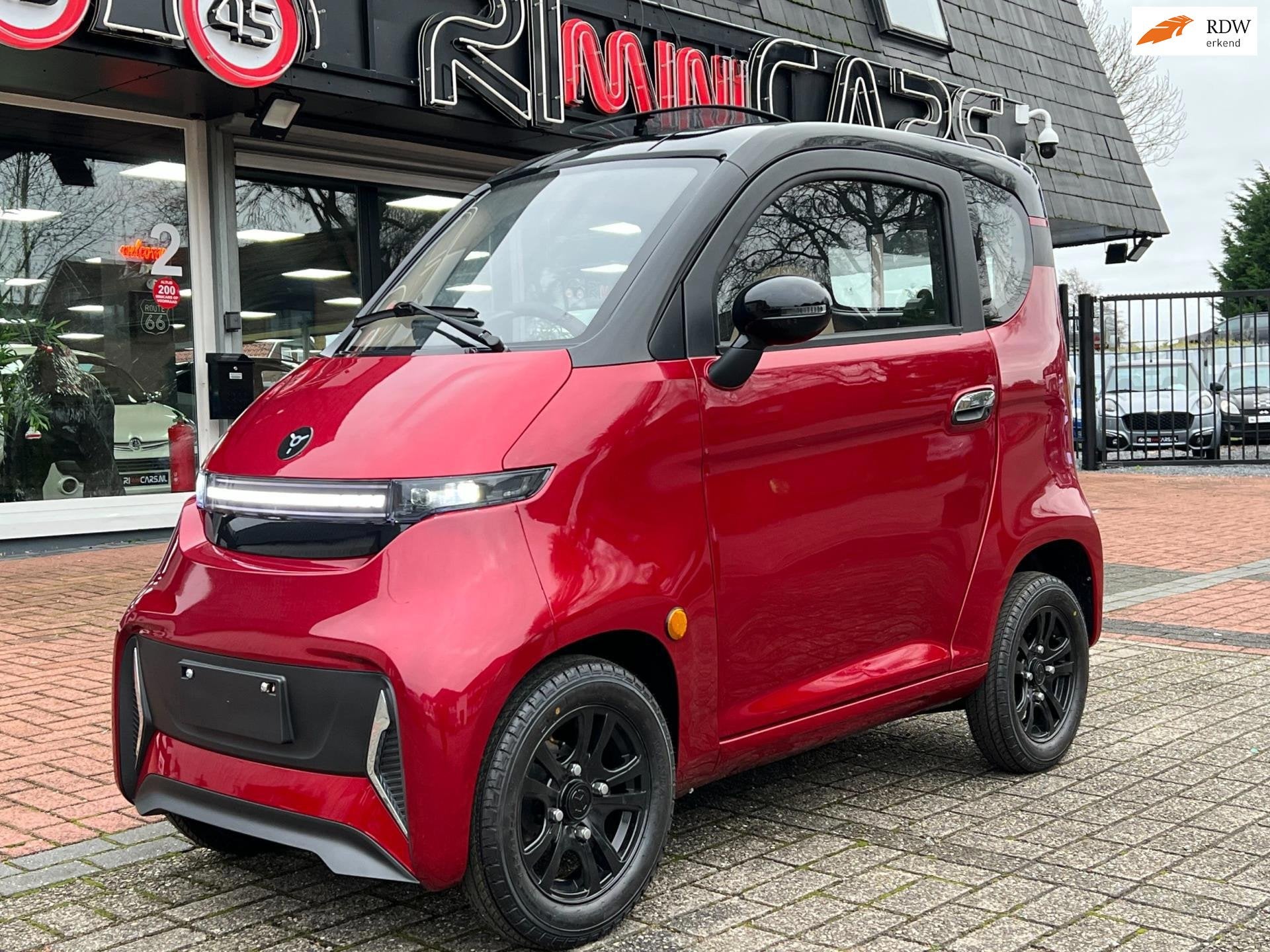 IVA Citycar Brommobiel | Rijbewijsvrij | Nieuw | Elektrisch, Divers, Utilisé, R
r  r, Info@riminicars.nl, R