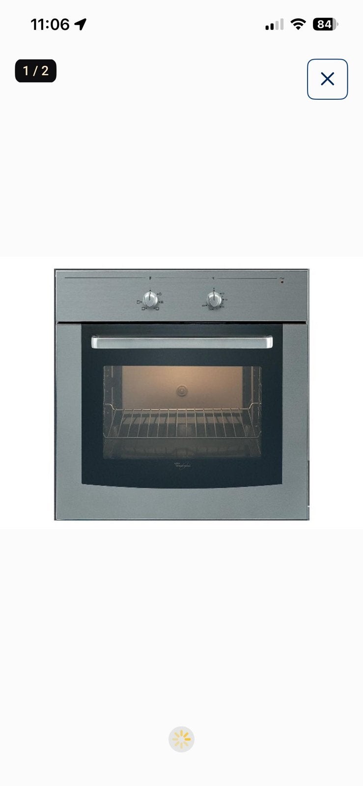 Whirlpool AKP102, Elektronische apparatuur, Ophalen, Zo goed als nieuw, Whirlpool, Oven