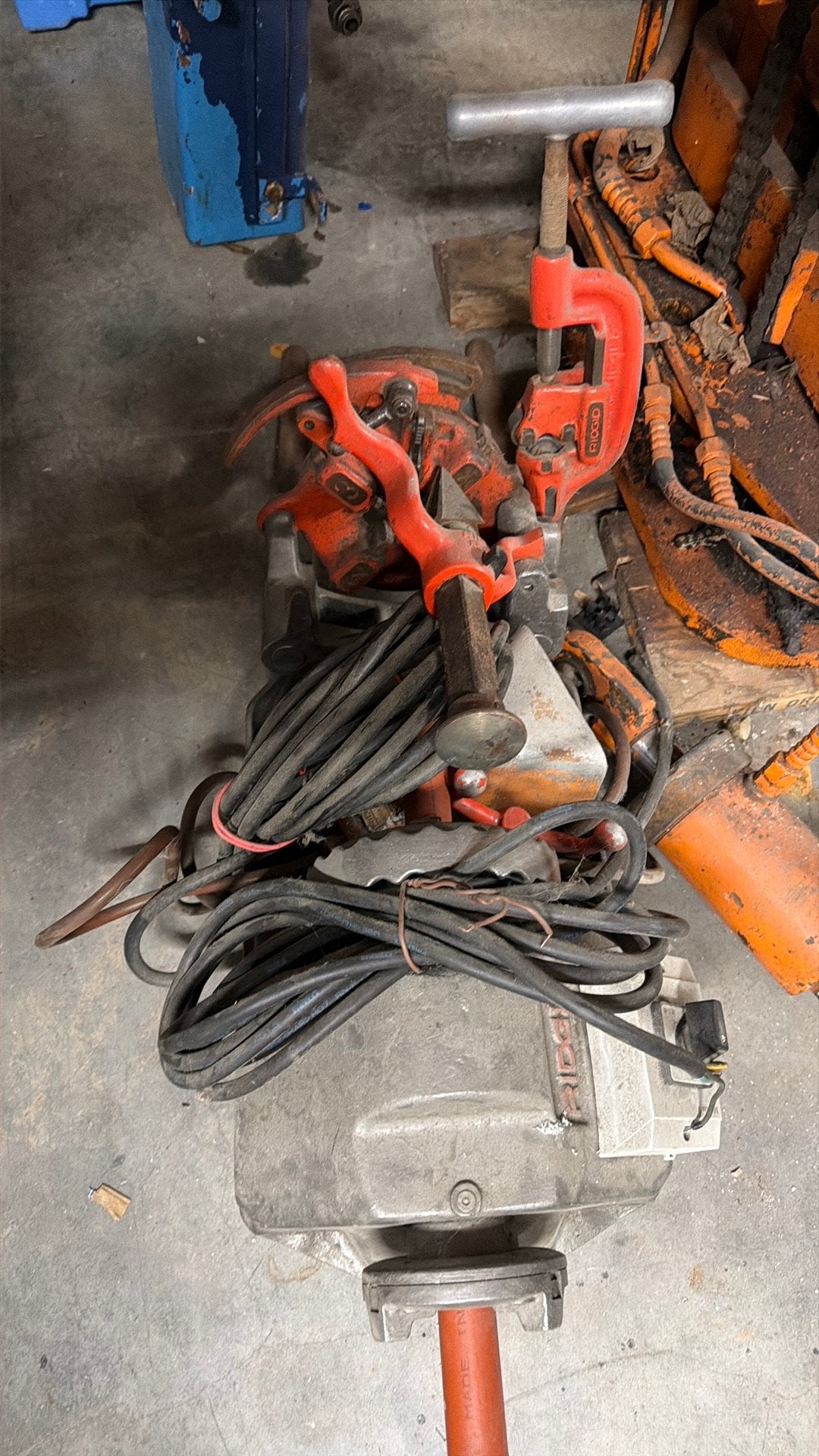 Draadsnijmachine Ridgid, Ophalen, Zo goed als nieuw