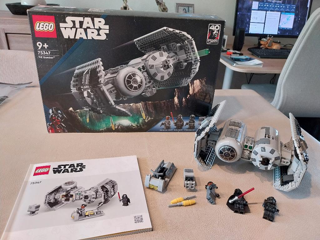 lego star wars 75347 TIE Bomber, Star Wars, Lego, Ophalen of Verzenden, Zo goed als nieuw