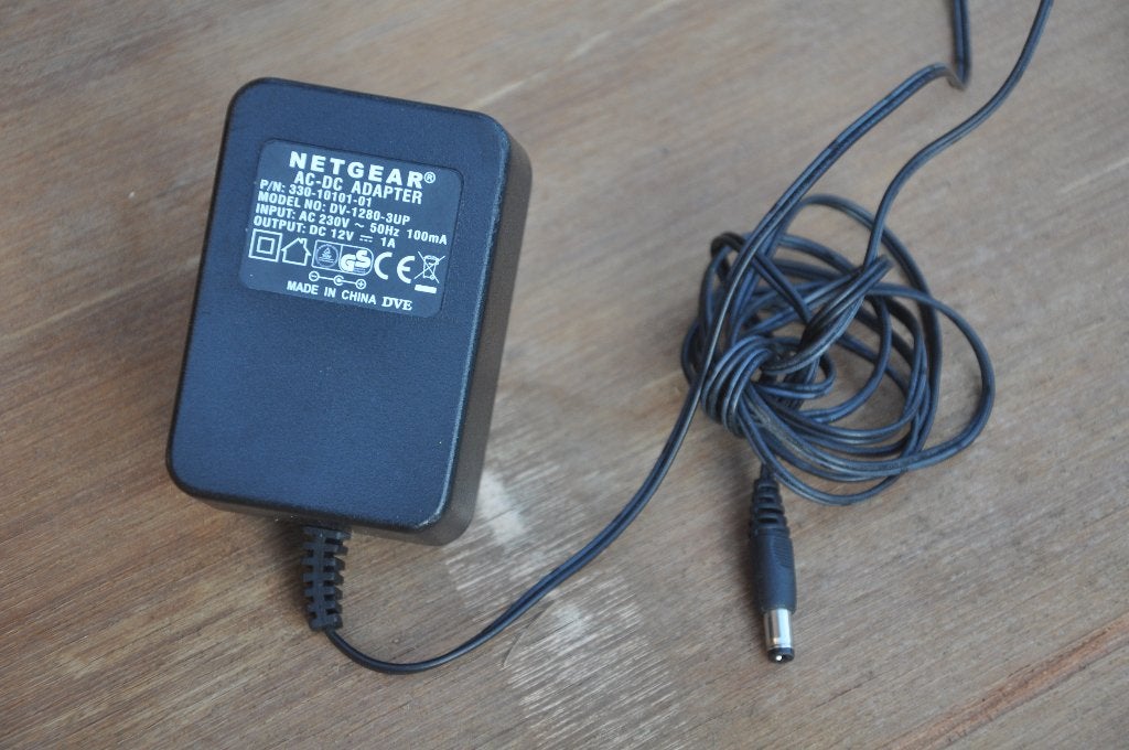 Netgear adpator DV-1280-3UP, Computers en Software, Ophalen of Verzenden, Gebruikt