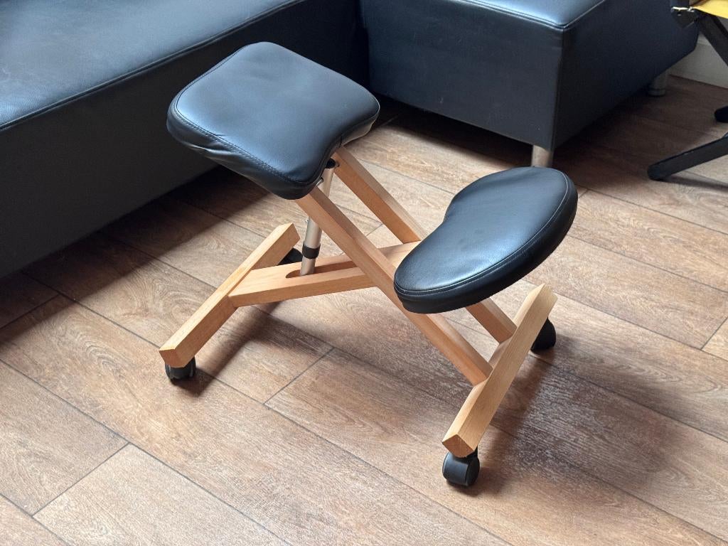 Ergonomische kniestoel, Maison & Meubles, Chaises de bureau, Enlèvement, Ergonomique, Comme neuf, Tabouret de bureau