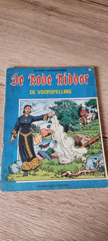 Strip De rode ridder - 48 De voorspelling, Boeken, Stripverhalen, Gelezen, Eén stripboek, Ophalen of Verzenden