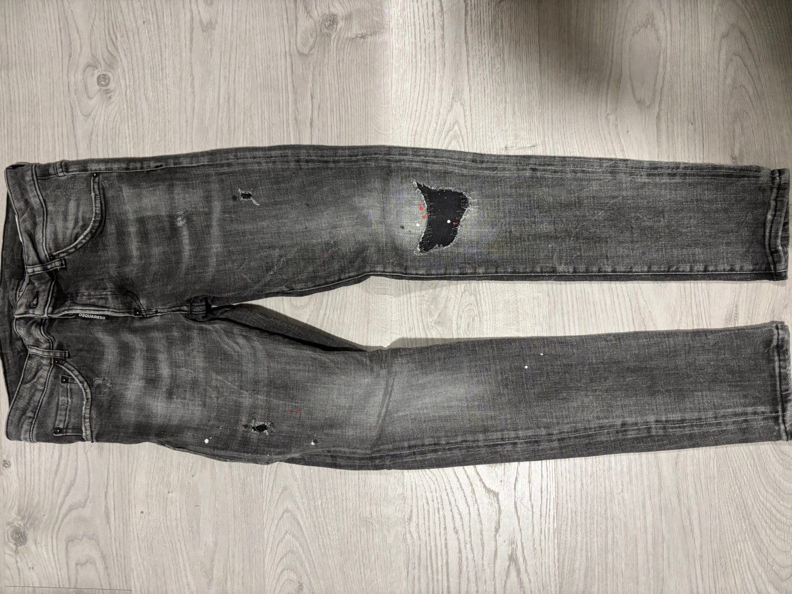 Dsquared 2 jeans, Ophalen, Gedragen, Grijs, W32 (confectie 46) of kleiner