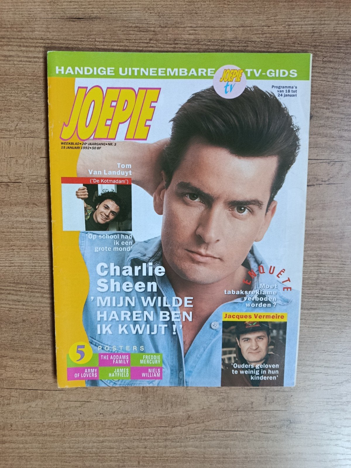Weekblad - tijdschrift Joepie 15 januari 1992, Livres, Enlèvement ou Envoi