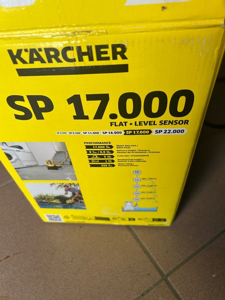 Dompelpomp zo goed als nieuw, Ophalen, Zo goed als nieuw, Elektrisch, Dompelpomp