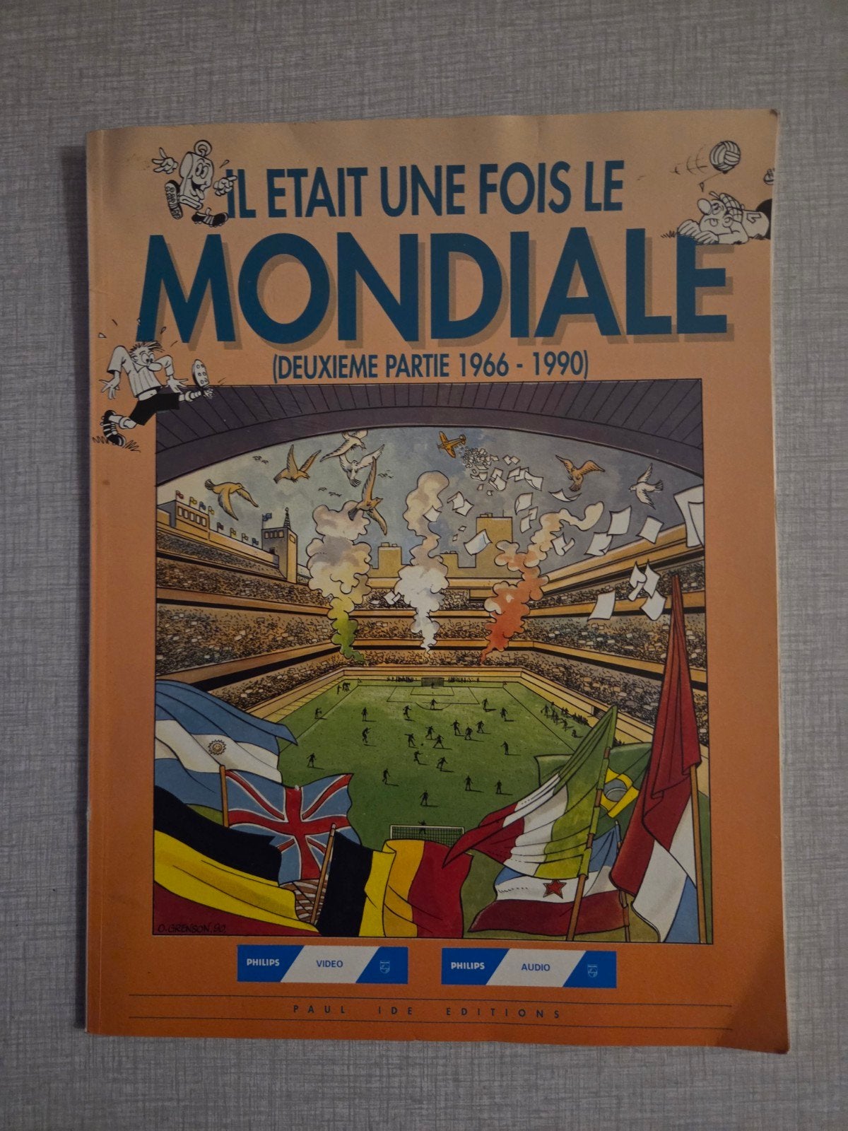 Mondiale 1990, Eén stripboek, Ophalen of Verzenden, Zo goed als nieuw, Proost