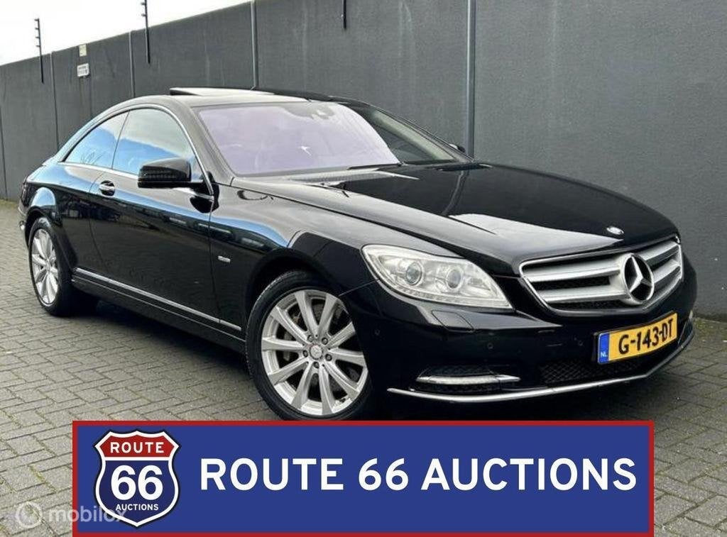 Mercedes-Benz CL 500 | 2010 | Route 66 Auctions, Auto's, Gebruikt, CL, Zwart, Bedrijf
