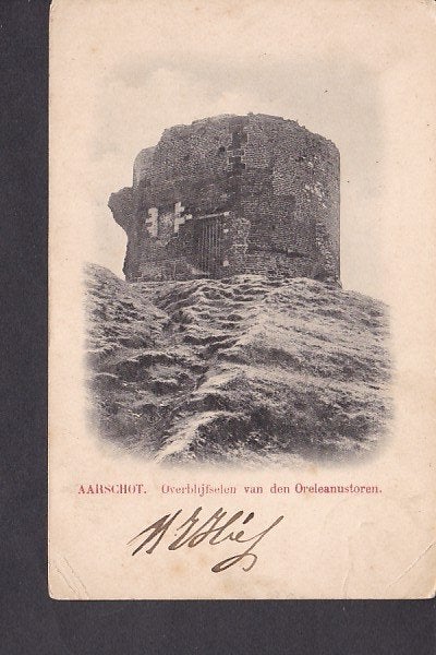 postkaarten Aarschot (lot6), Verzamelen, Verzenden, Voor 1920, Gelopen, Vlaams-Brabant