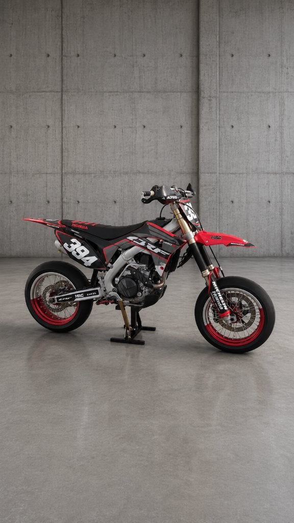 Honda CRF 450 supermotard, Particulier