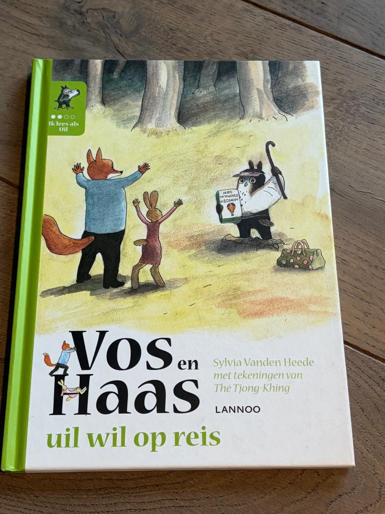 Vos en Haas - Uil wil op reis, Ophalen of Verzenden, Gelezen, Sylvia Vanden Heede, Fictie algemeen