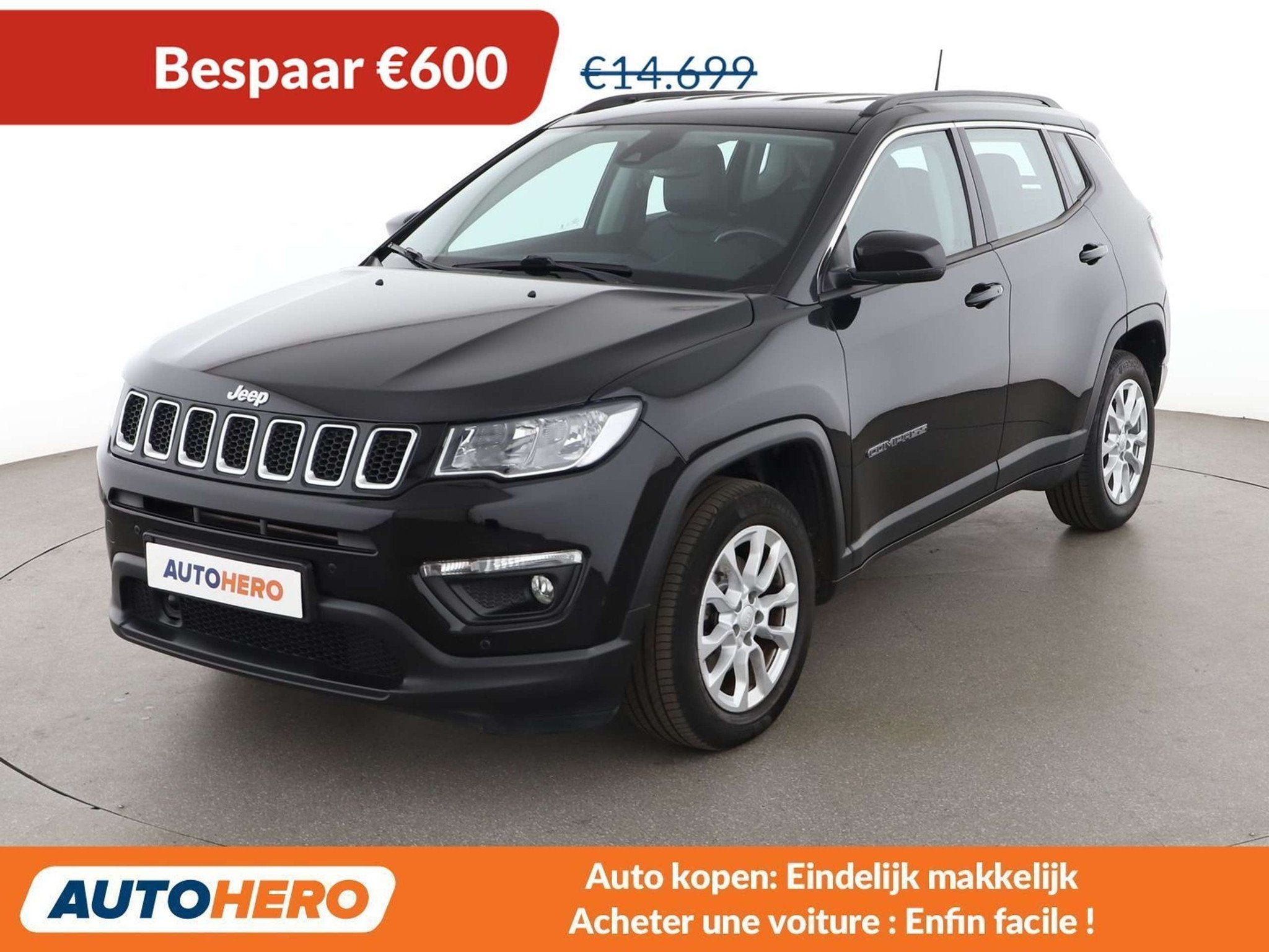 Jeep Compass 1.3 T-GDi Longitude FWD (bj 2020, automaat), Auto's, Gebruikt, https://public.car-pass.be/vhr/0b2b4982-047d-4224-9d95-f29192311090