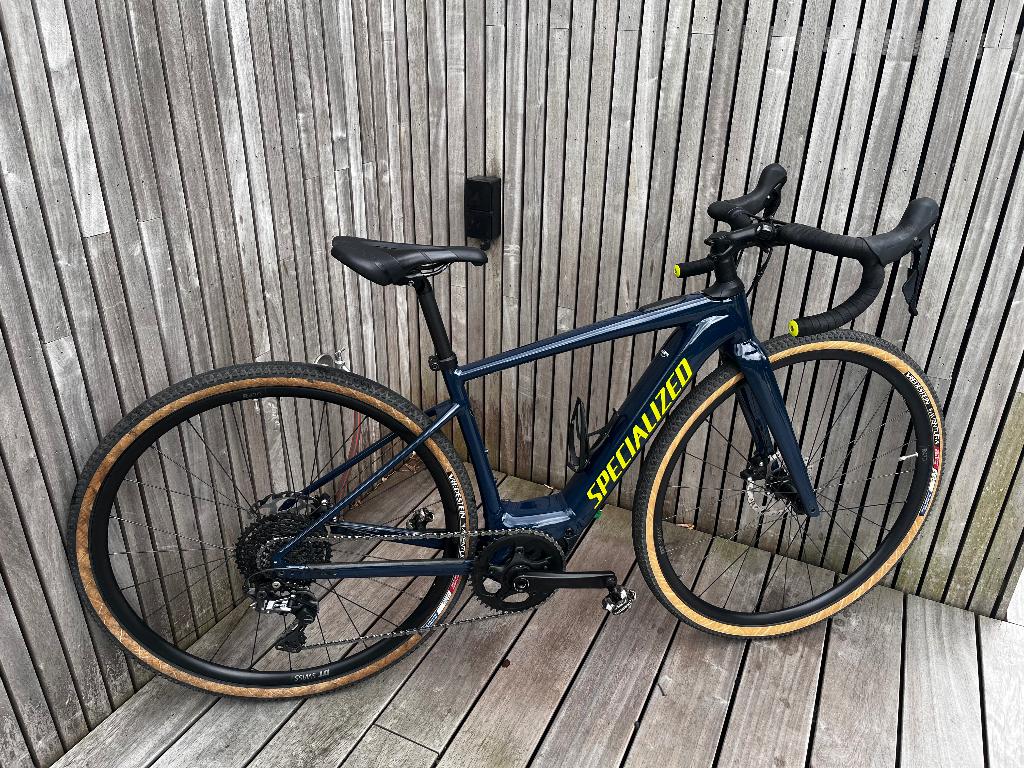 SPECIALIZED CREO SL E5 COMP SIZE SMALL BLUE HYPER GREEN, Fietsen en Brommers, 10 tot 15 versnellingen, Heren, Aluminium, Ophalen