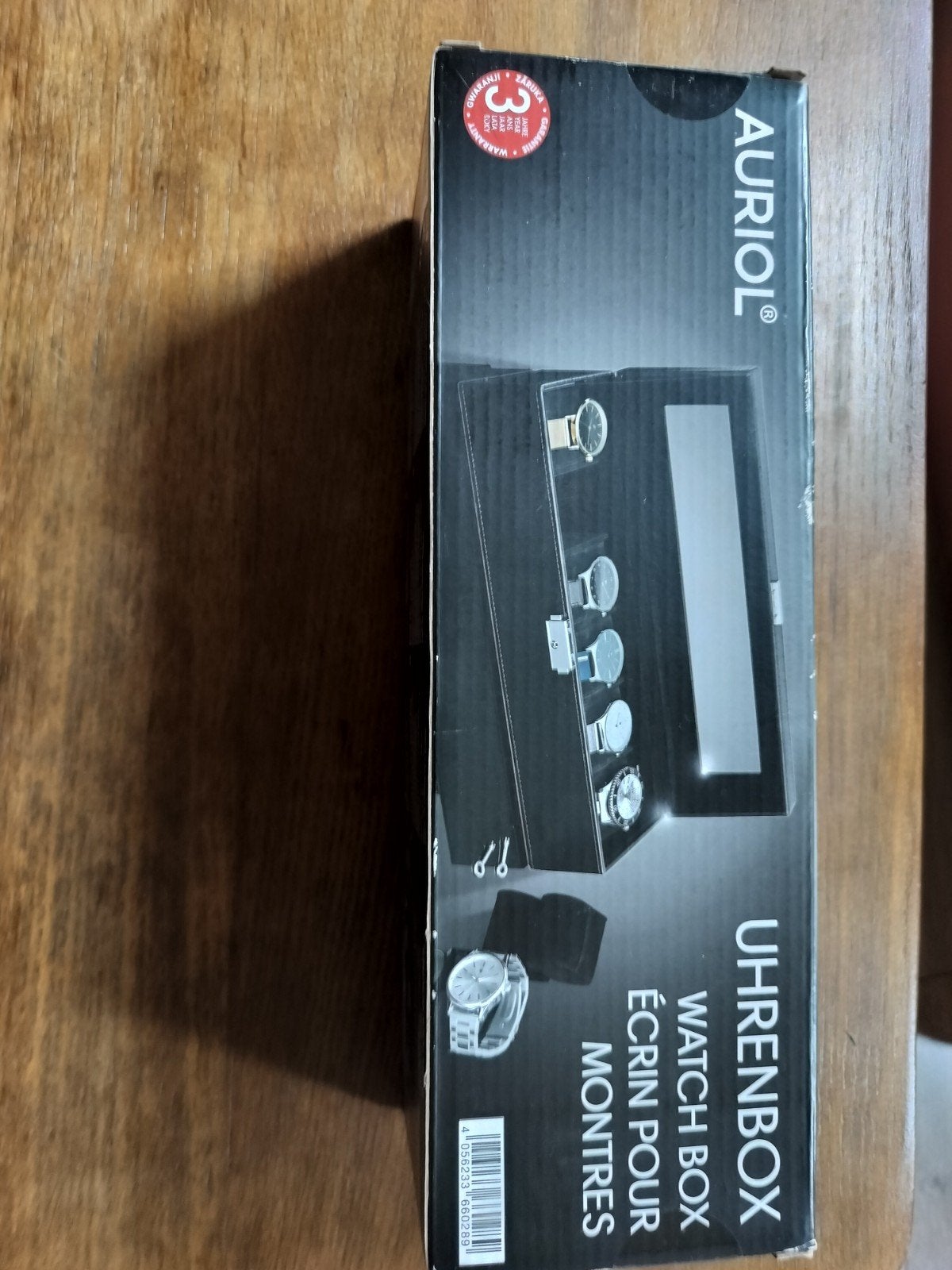 Coffret neuf pour montres, Enlèvement