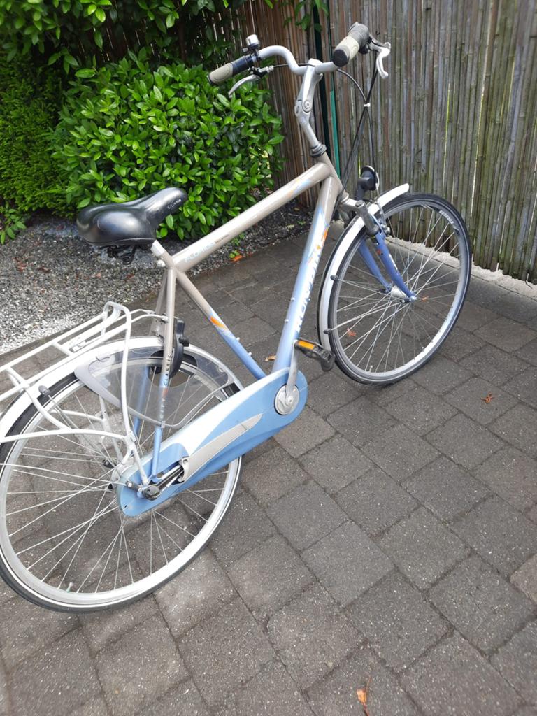 Run&bike heren fiets, Enlèvement, Utilisé