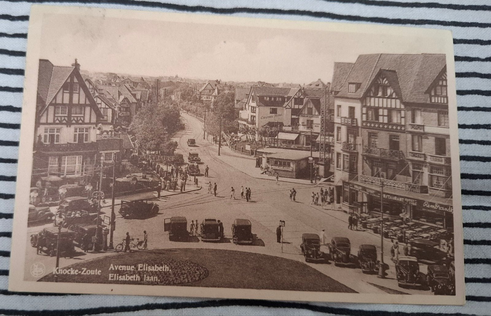 Knokke, avenue Elisabeth, Collections, Enlèvement ou Envoi, Affranchie, Flandre Occidentale