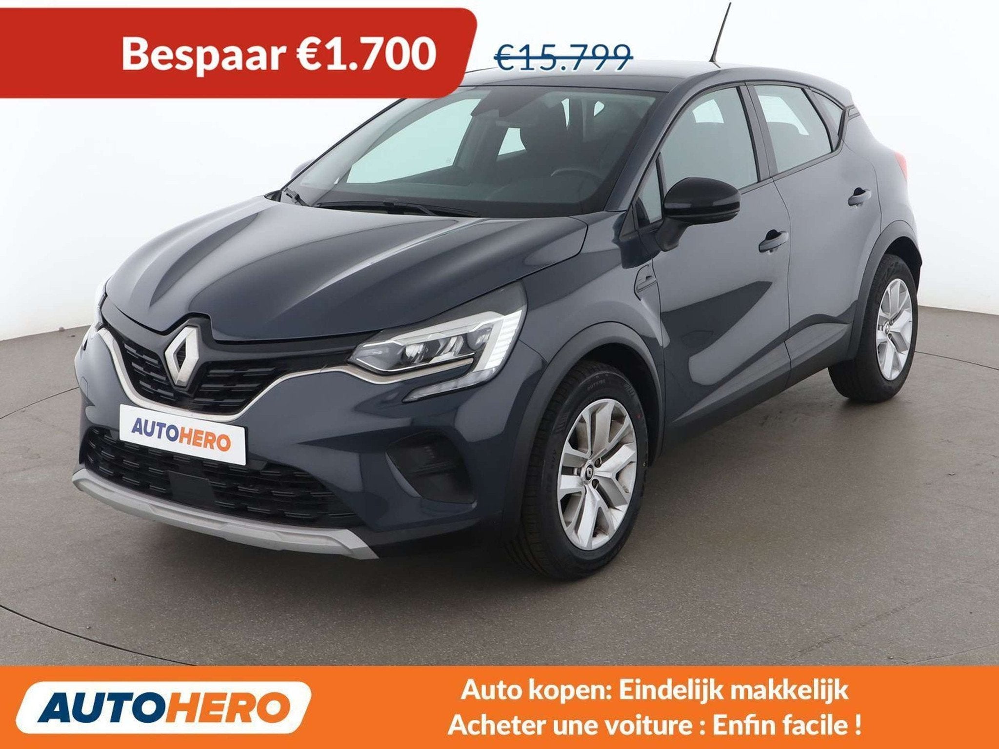 Renault Captur 1.0 TCe Equilibre (bj 2024), Auto's, Voorwielaandrijving, Gebruikt, 91 pk, Overige brandstoffen