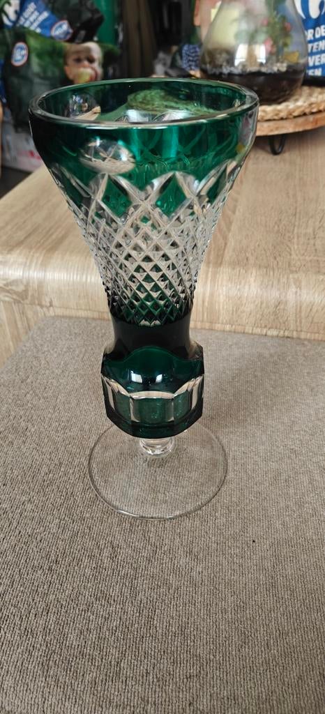 Vase Val Saint Lambert gravé, Ophalen