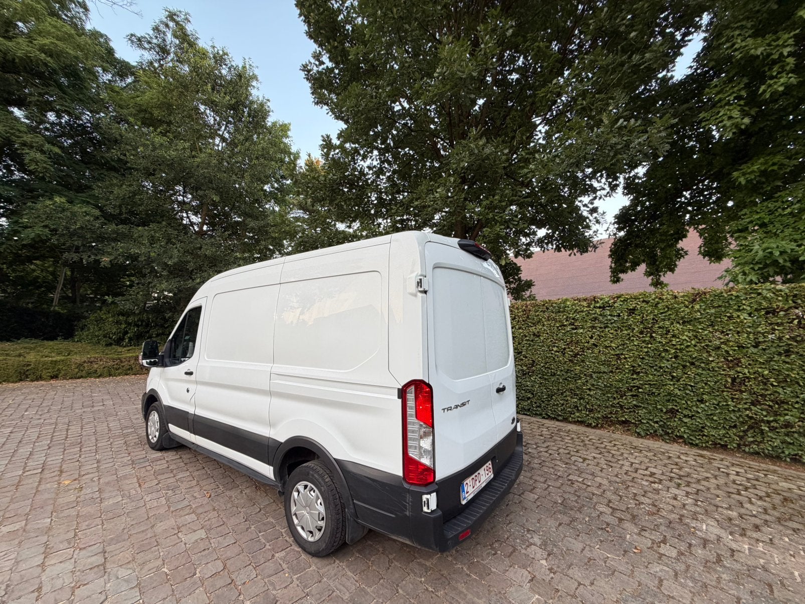 Ford Transit Trend 99dkm met zetelverwarming, Auto's, Voorwielaandrijving, Stof, Wit, 95 kW
