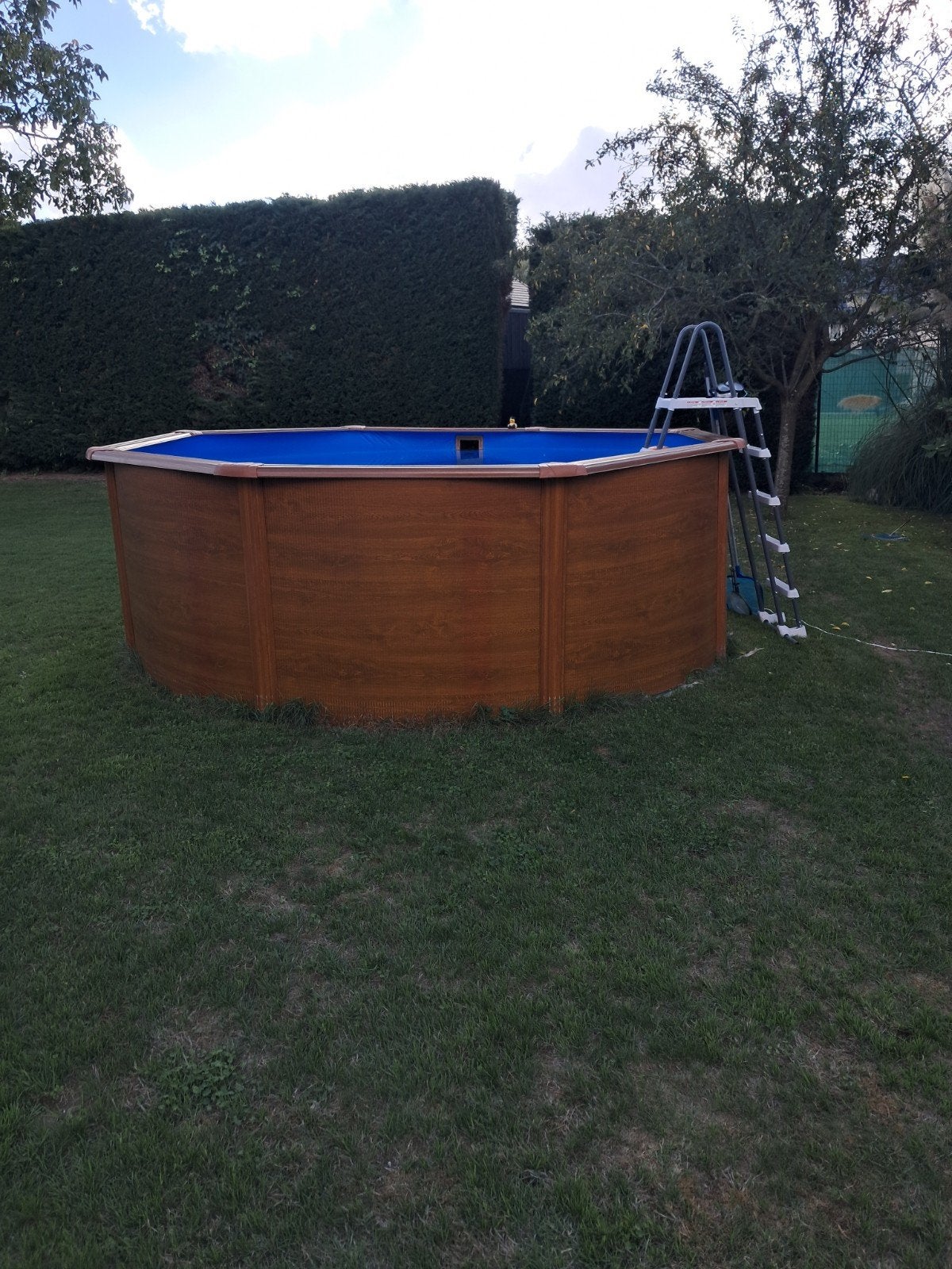opbouw zwembad., Tuin en Terras, Ophalen
