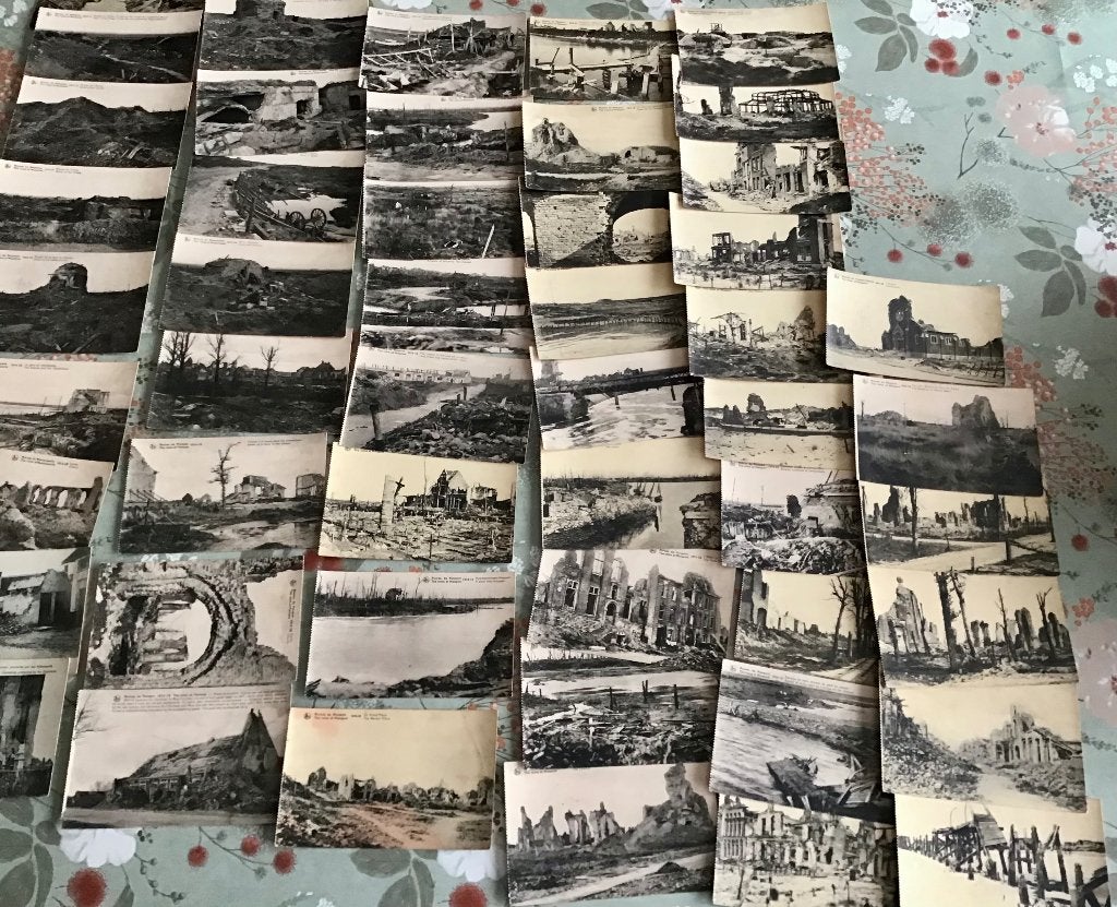 Lot de 50 cartes postales ww1, Enlèvement ou Envoi, Armée de terre