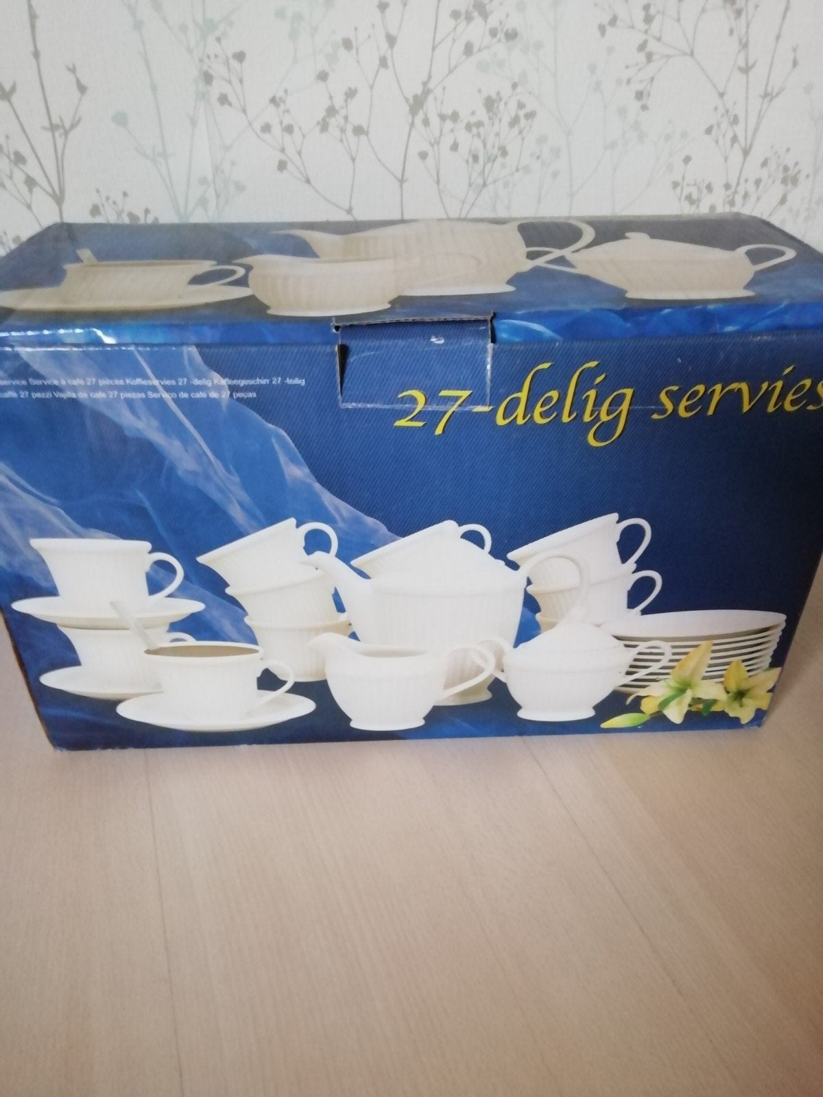Koffieservies, Ophalen