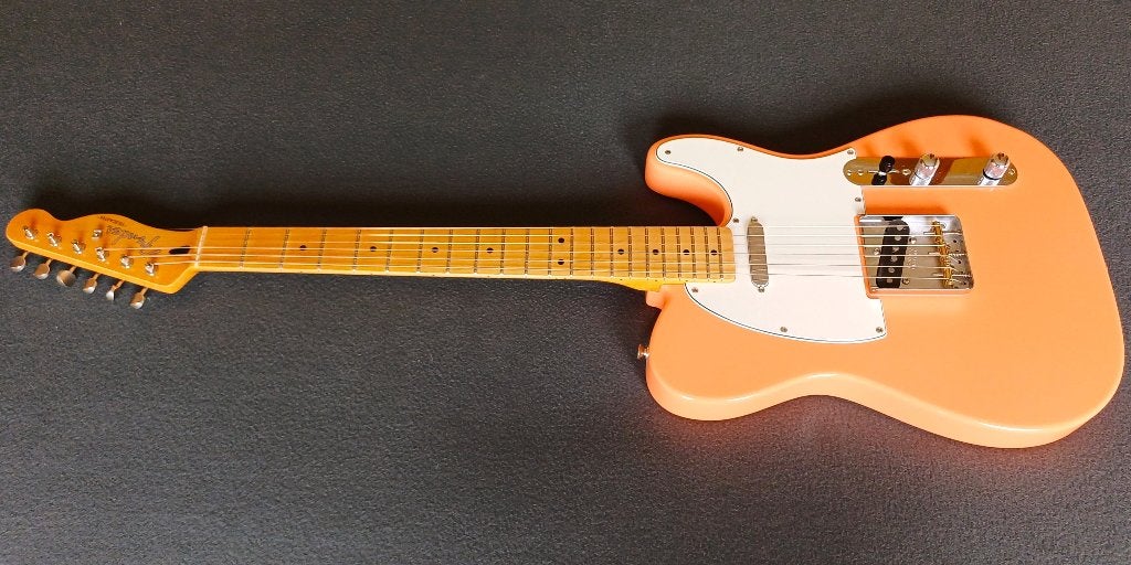 Nieuwe Custom Telecaster 50" koraal, Ophalen, Nieuw, Solid body, Fender