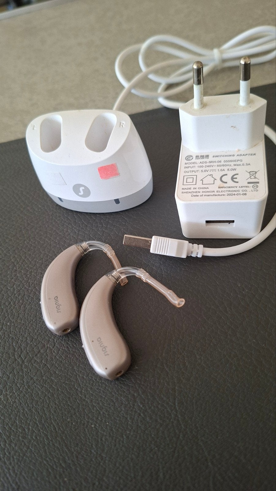 hoorapparaat SIgnia Motion Charge&Go Sp IX5 set links en rec, Ophalen of Verzenden