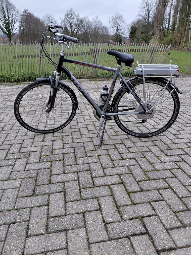 Elektrische herenfiets Trek, Fietsen en Brommers, 55 tot 59 cm, Ophalen, Gebruikt