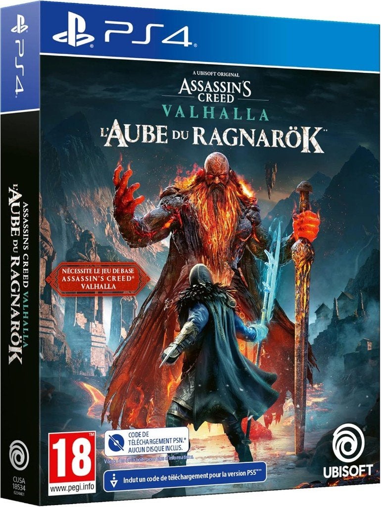Neuf - Assassin's Creed Valhalla Ext. l'Aube du Ragnarok, Games en Spelcomputers, Games | Sony PlayStation 4, Verzenden, Platform
