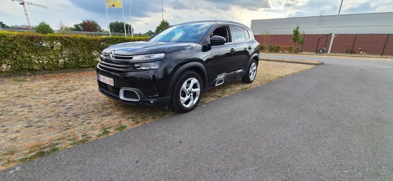citroën aircross c5  2021 57000km autom, Autos, Citroën, Achat, Euro 6, Noir, 5 portes