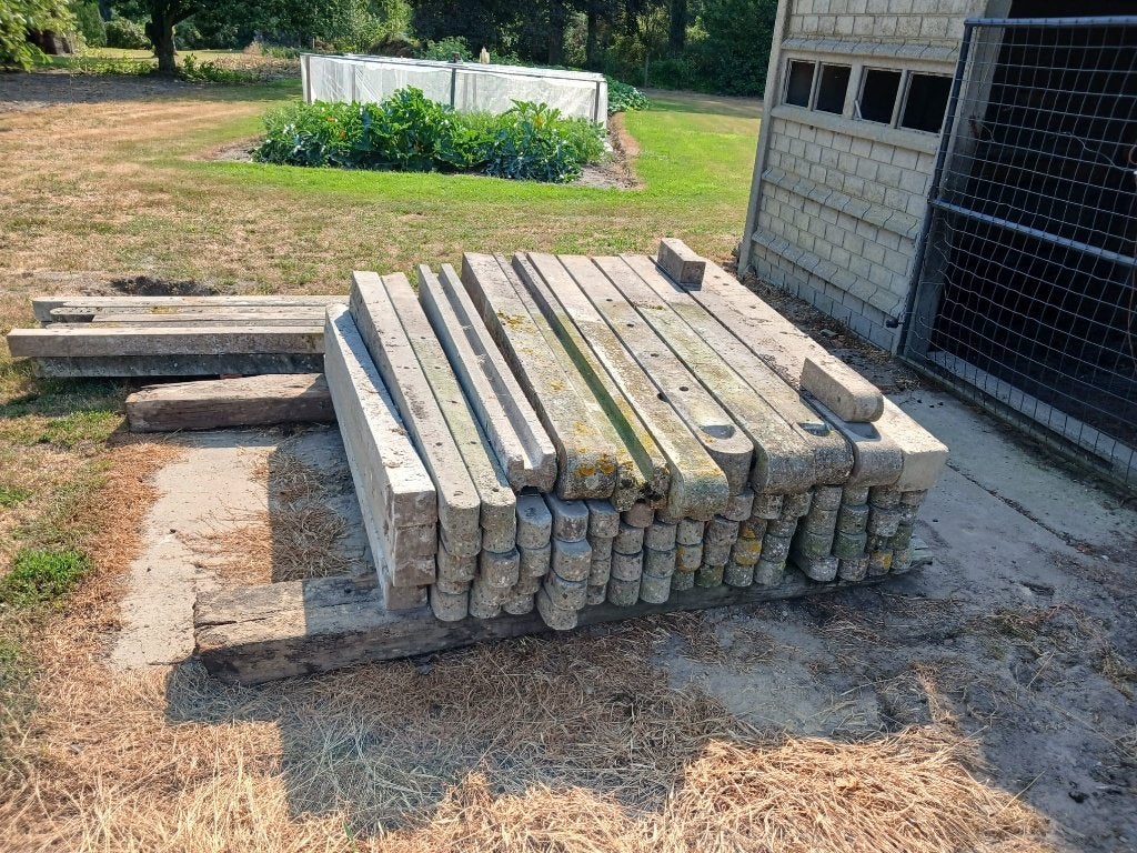 Betonnen palen