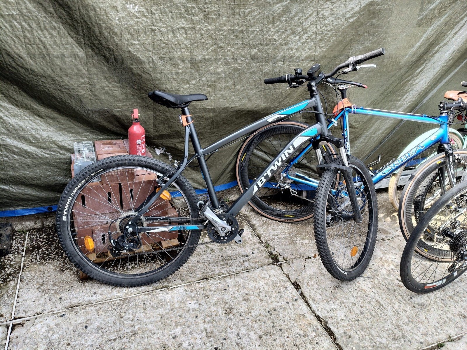 Btwin Rockrider, Fietsen en Brommers, Fietsen | Vouwfietsen, Ophalen