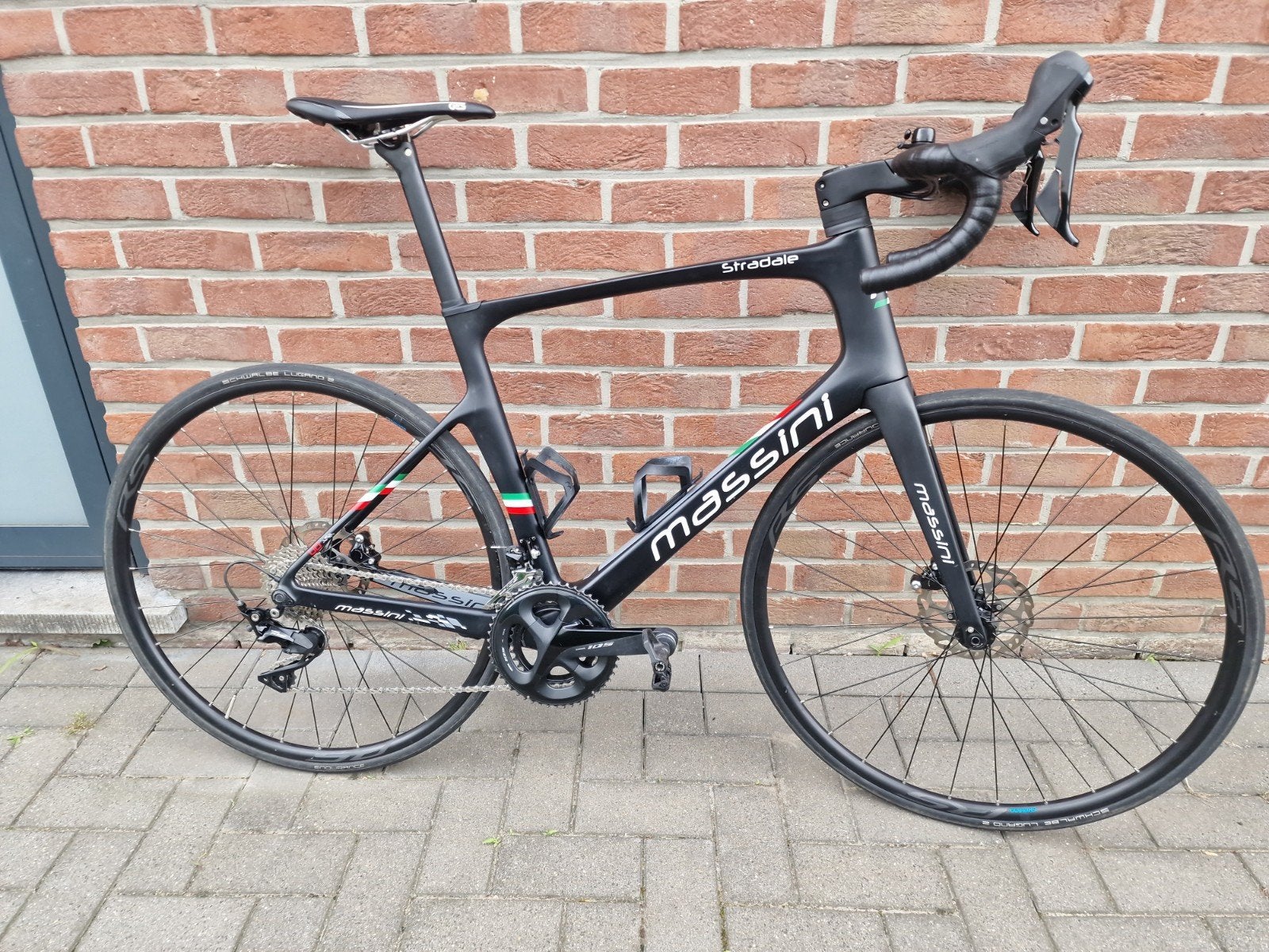 Massini Stradale racefiets., Vélos & Vélomoteurs, Vélos | Vélos de course, Carbone, Enlèvement