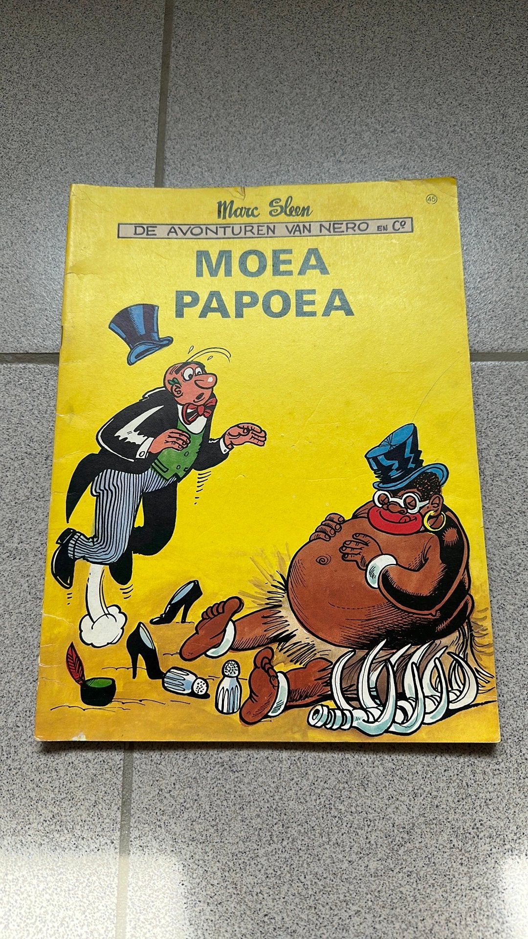 De avonturen van nero Moea Papoea, Boeken, Ophalen, Zo goed als nieuw