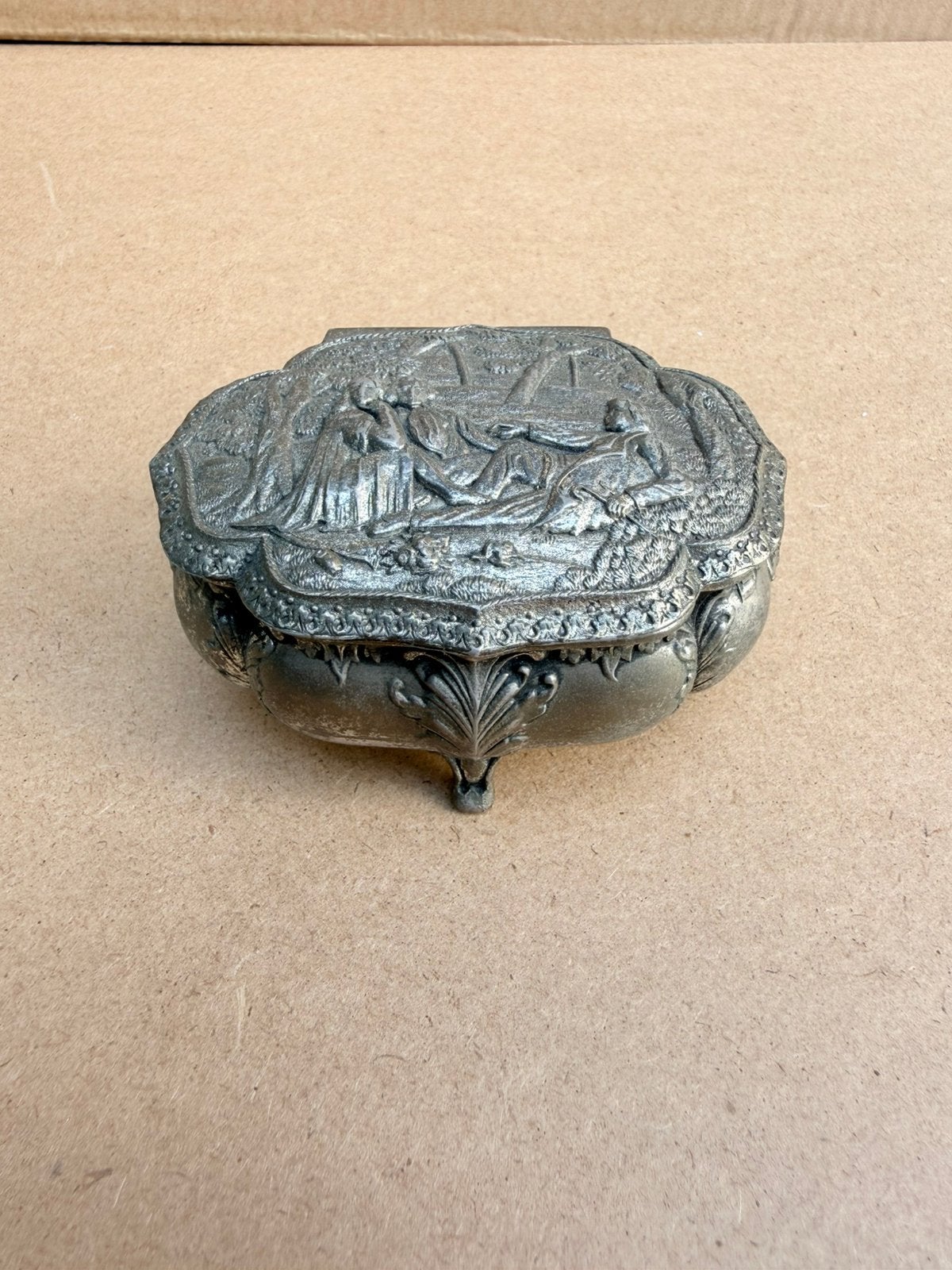 boîte à bijoux de style antique / romantico-galant, Antiek en Kunst, Ophalen of Verzenden