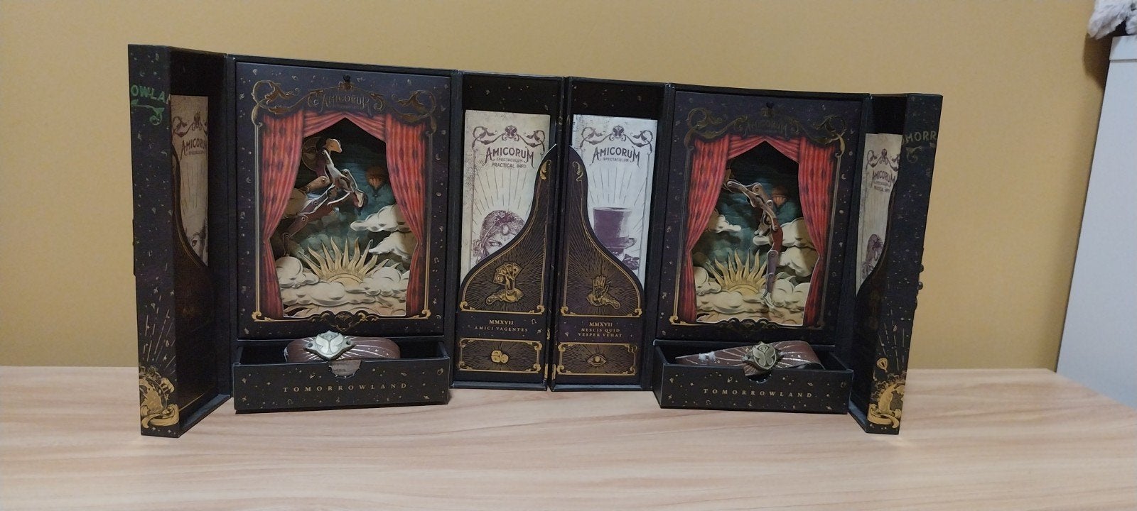 Tomorrowland Treasure Cases, Enlèvement