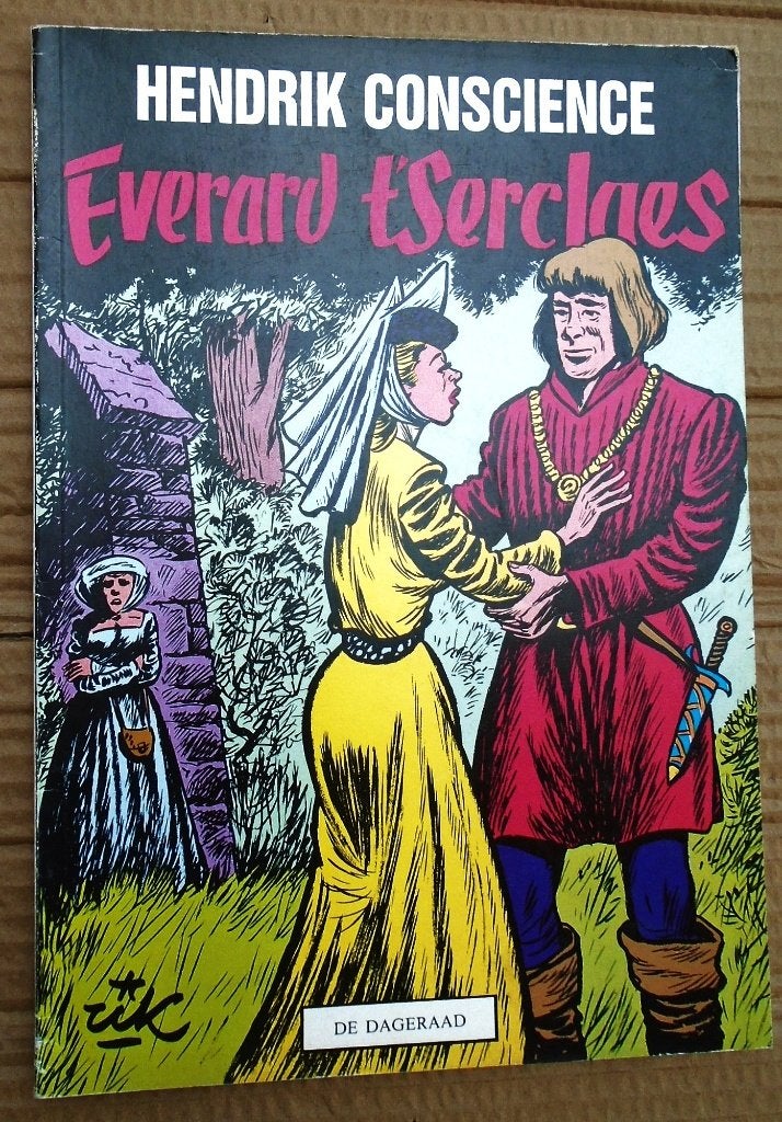 Everard t' Serclaes - 1984 - Hendrik Conscience[Rik Clémént], Boeken, Eén stripboek, Ophalen of Verzenden, Gelezen, Hendrik Conscience [Tekeningen en tekstaanpassing : Rik Clément]