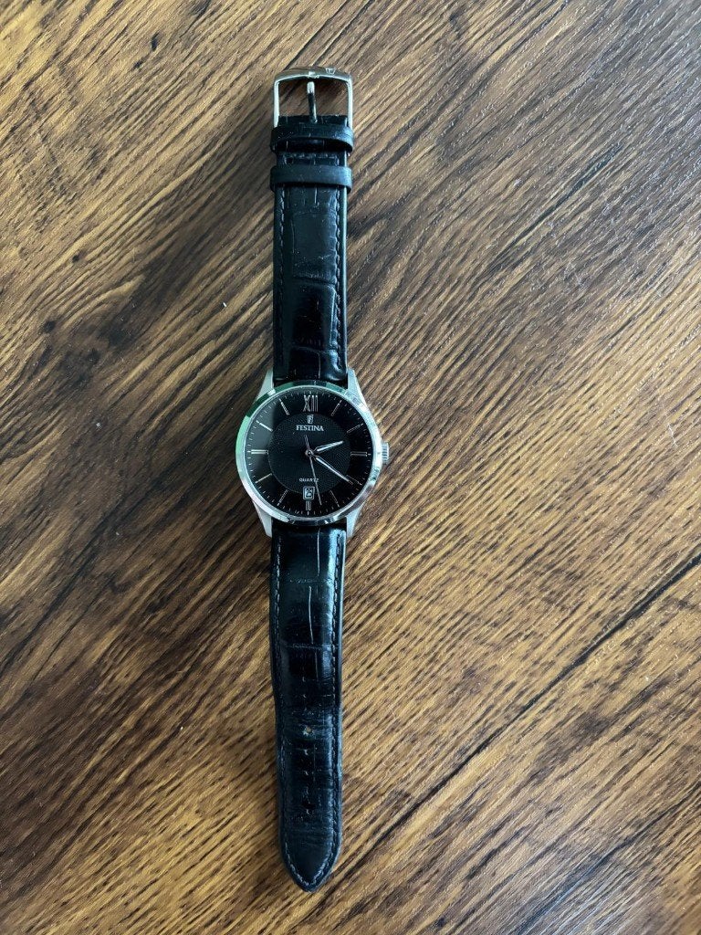 Montre Festina, Bijoux, Sacs & Beauté, Montres | Hommes, Montre-bracelet, Autres marques, Enlèvement ou Envoi, Cuir