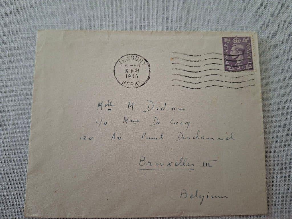 Gelopen envelop WO II, Ophalen of Verzenden, Luchtmacht, Overige typen