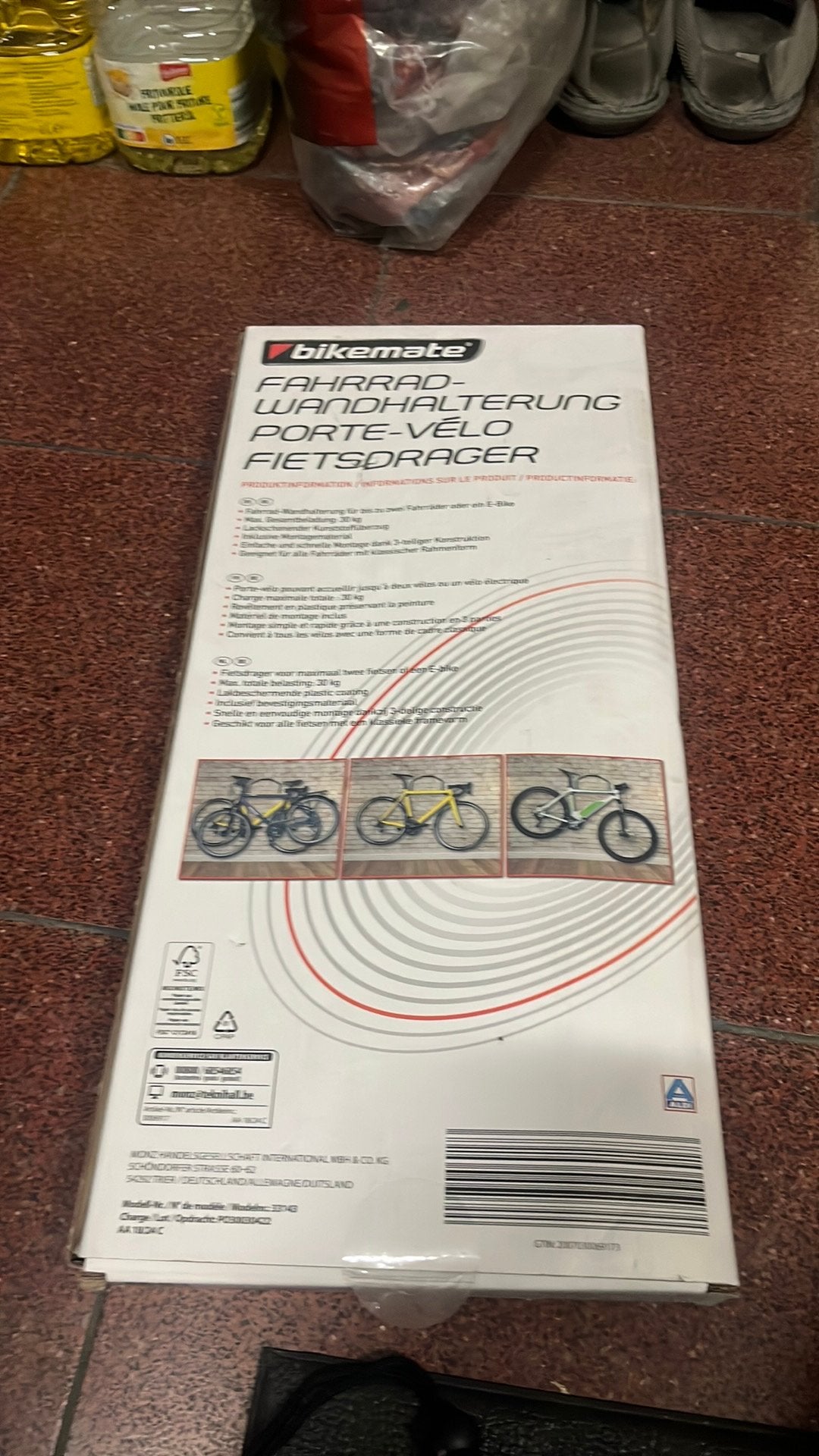 Fiets drager, Ophalen, Zo goed als nieuw
